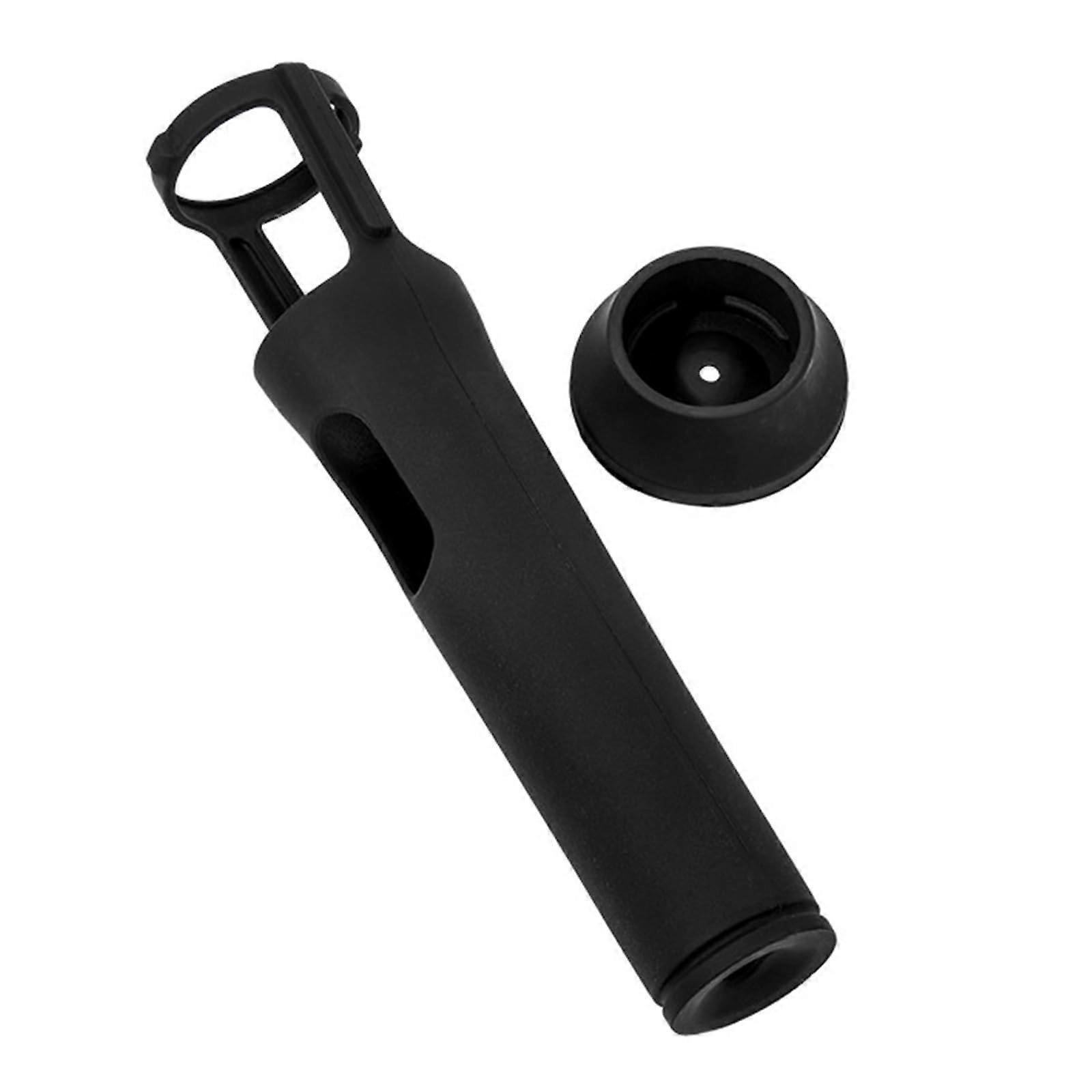 Wireless Microphones Handle Sleeve Rubber Protector, AntiDrop Cover, Black, Compatible With Wireless Microphones