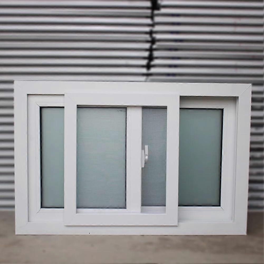 Energy Efficient Basement Slider Window with Aluminum Frame, Double Insulated Glass, Multiple Sizes