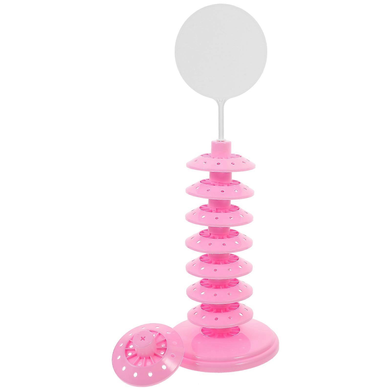 Cake Pop Display Stand Pink Lollipop Holder for Decor 3Pcs Set