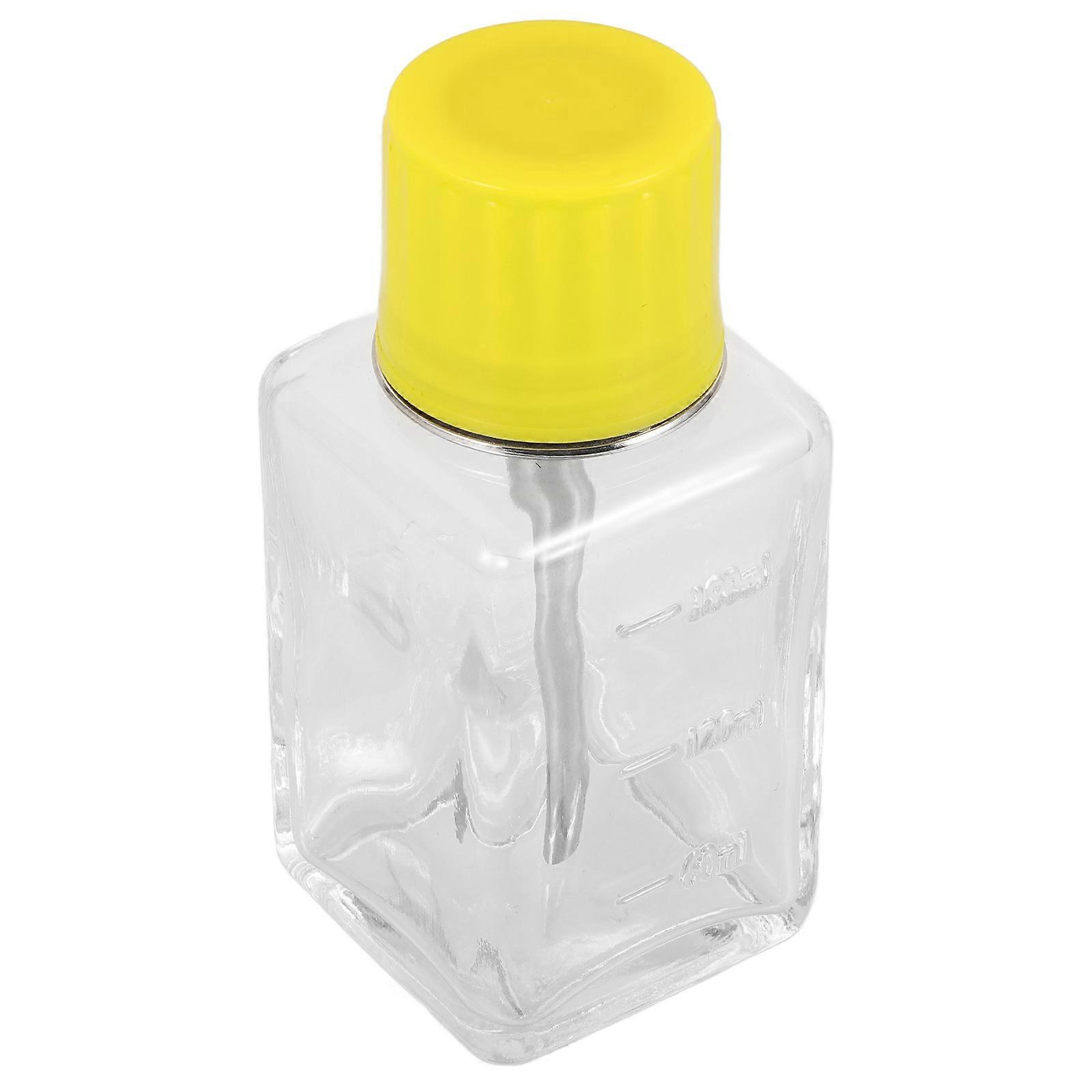 Refillable Press Type Nail Polish Remover Bottle for Liquid Dispensing