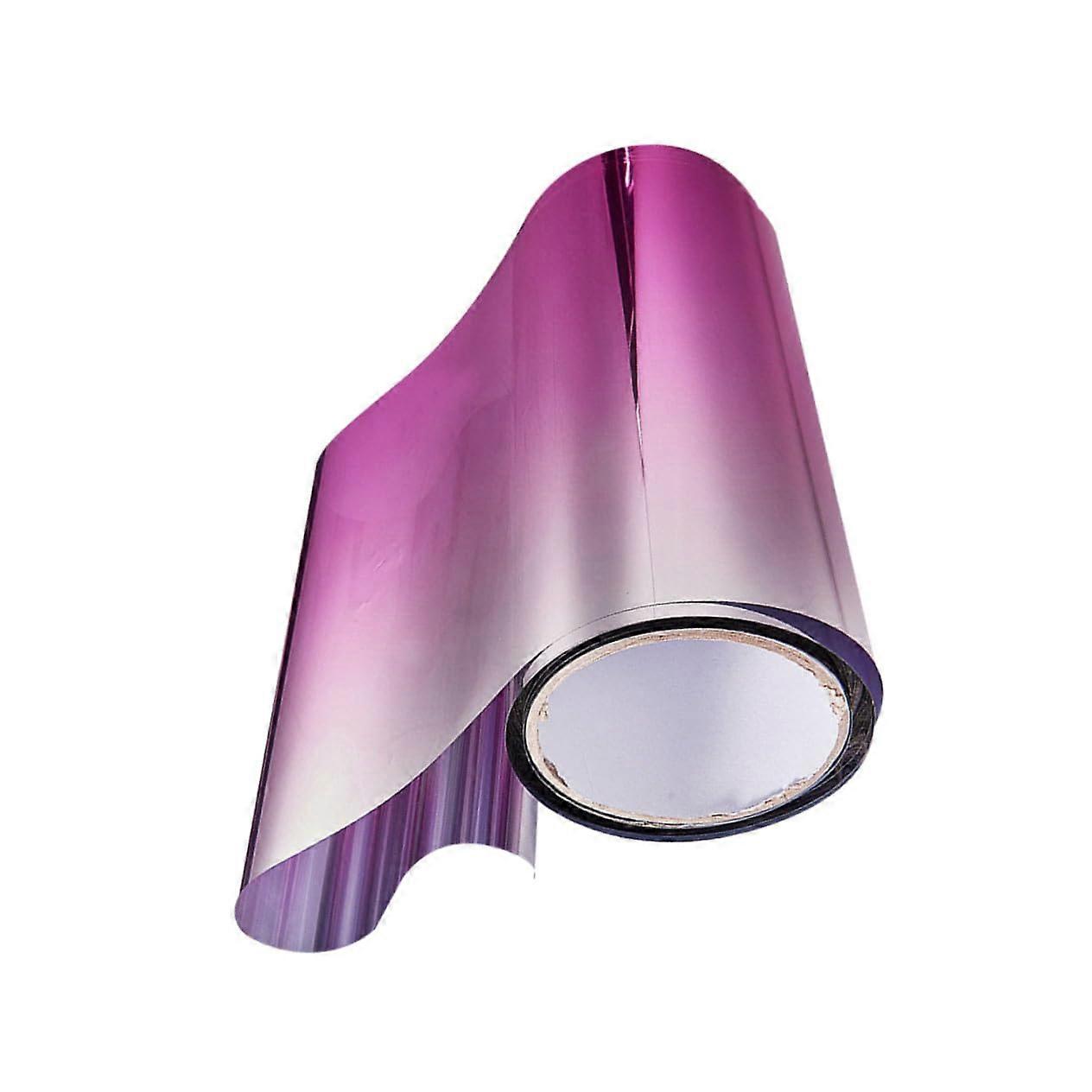 Car Window Tint UV Protection Heat Blocking Front Windshield and Side Windows Pink Gradient