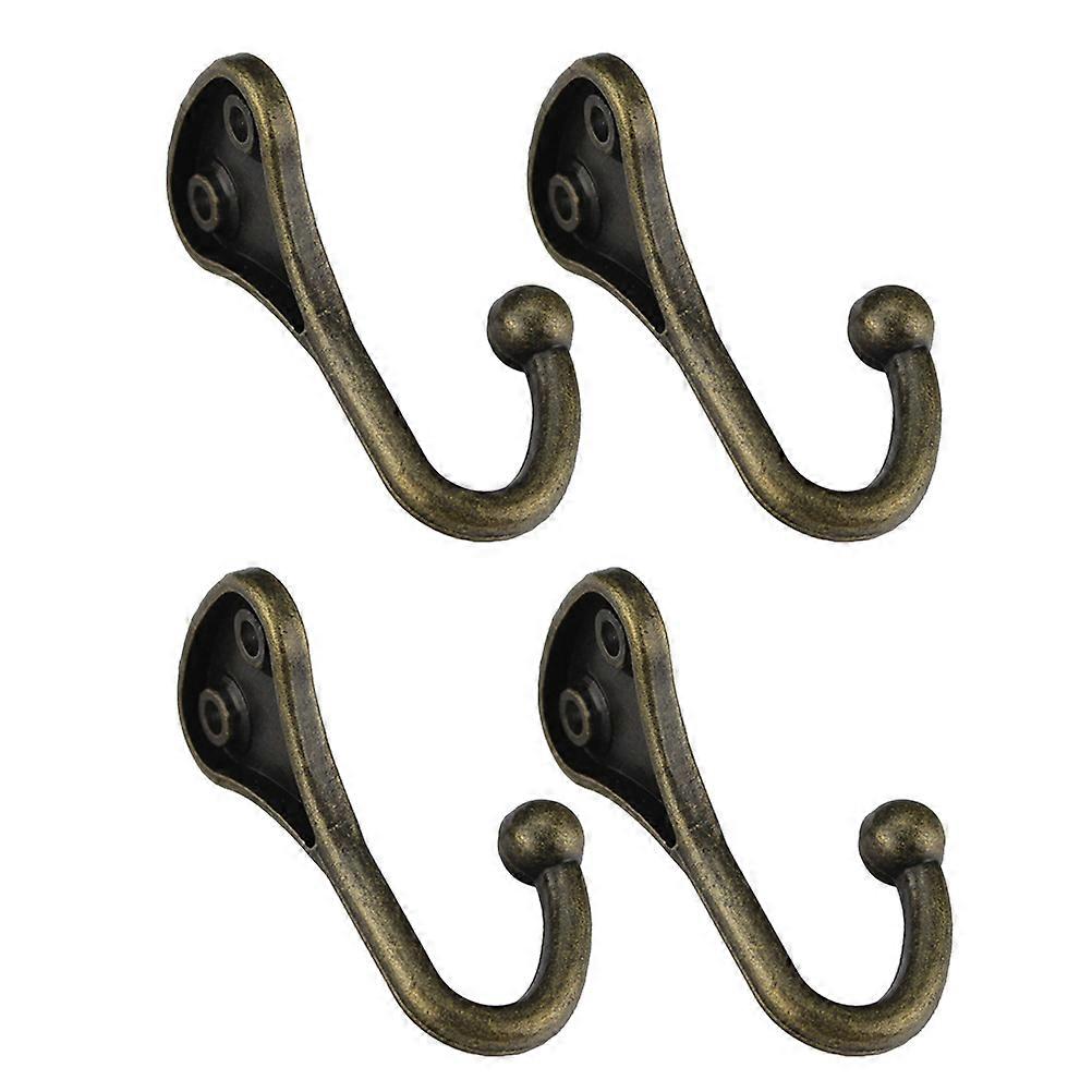 Hat Hanger Multi-Function Coat Hooks for Household Wall Use 4Pcs
