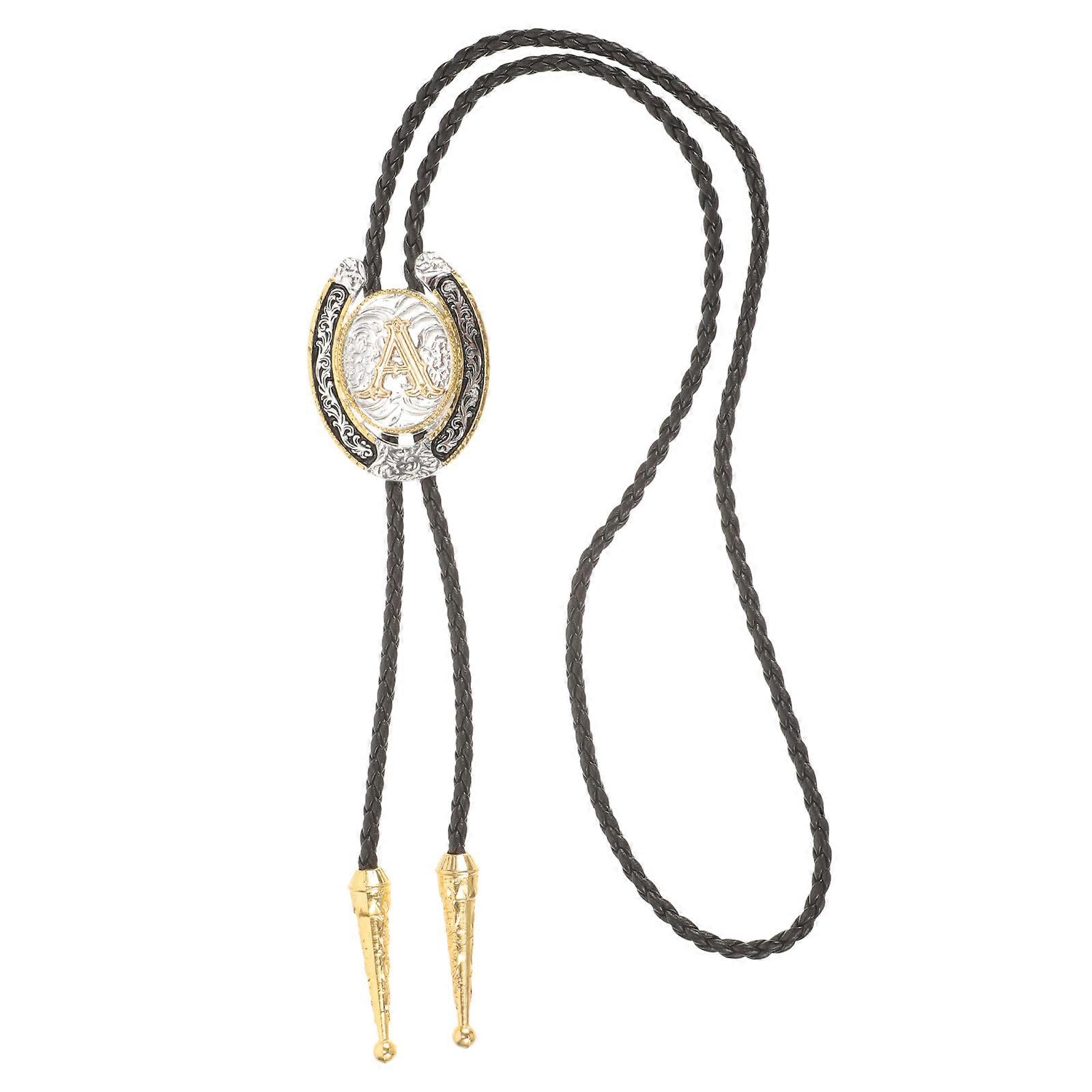 Pattern Bolo Tie For Casual Outfits Multi Color Versatile Accessory 1Set