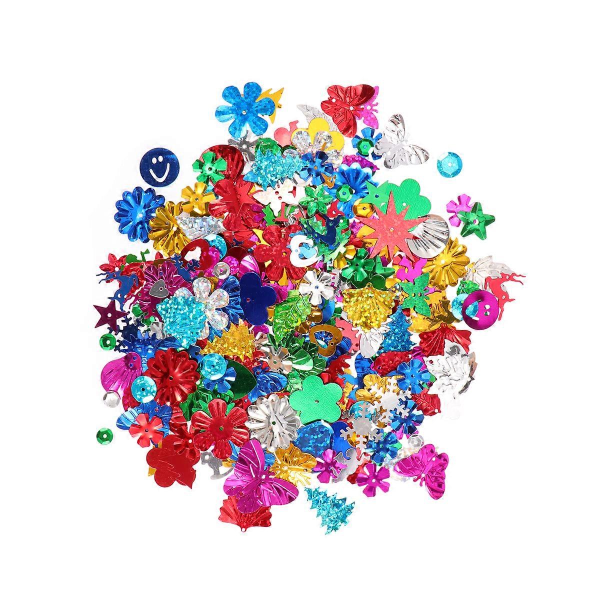Flower Pattern Glitter Sequins for DIY Using 30 Grams Colorful Confetti