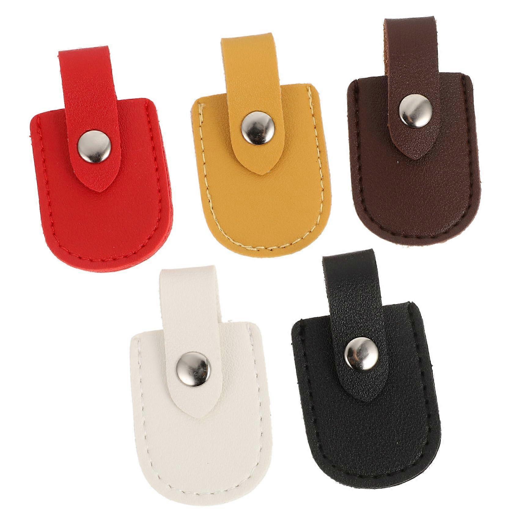 Cuticle Nipper Protector and Nail Scissors Case Set, Reusable Blade Guard for Manicure Tools