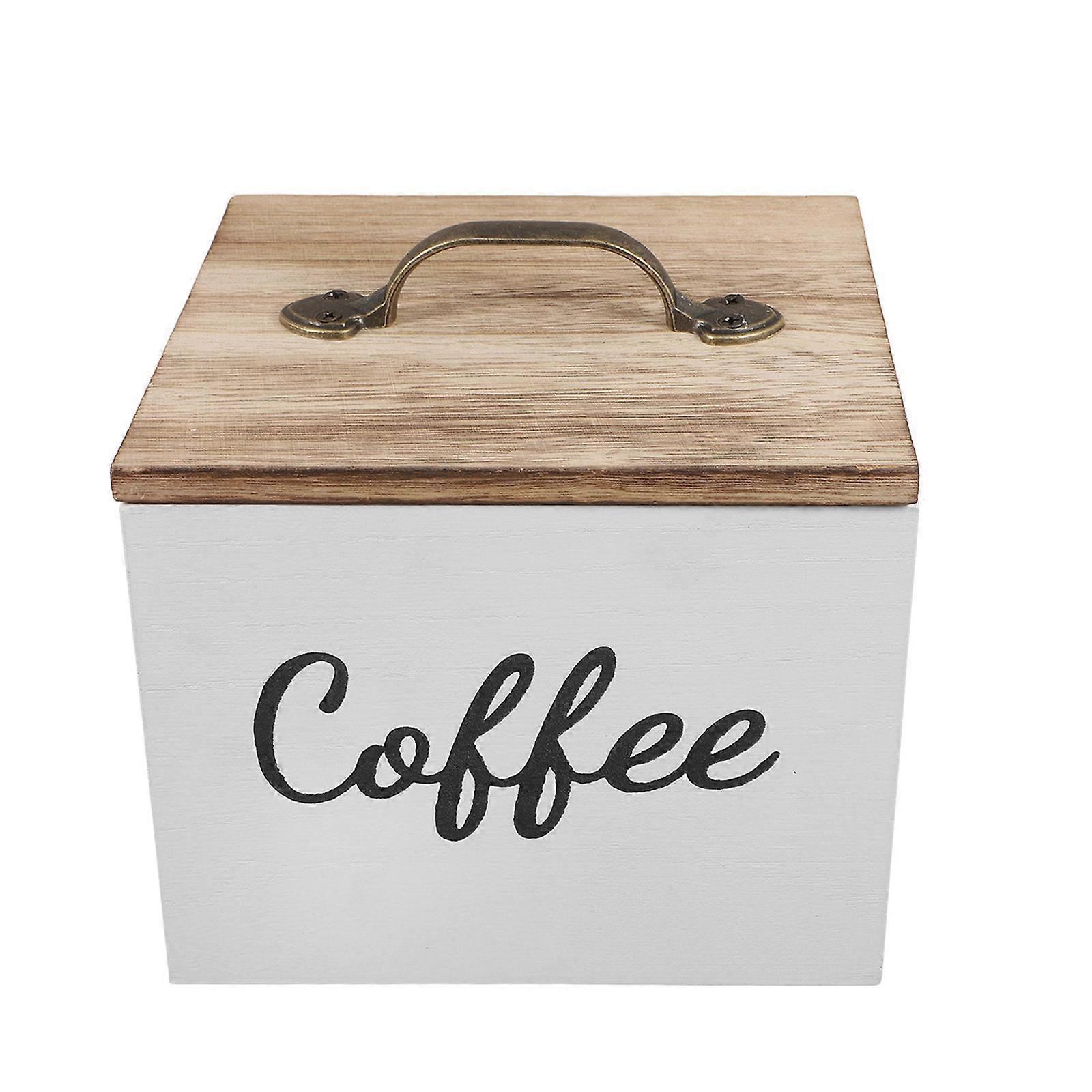 Coffee Storage Coffee Storage Box for Organizing Candy Tea Small Items