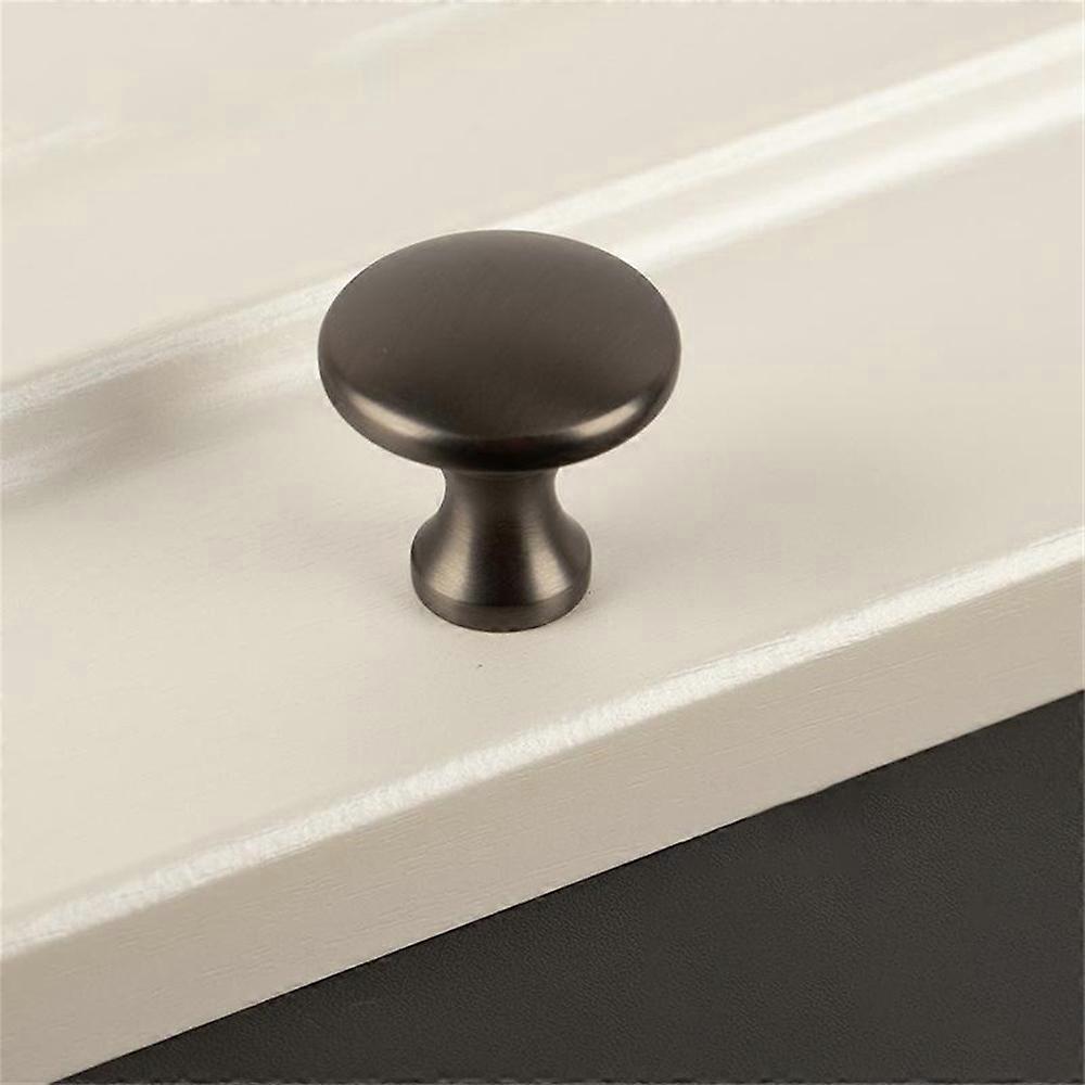 BR97 Solid Brass Cabinet Drawer Pulls 32 x 31mm New Chinese Style Wardrobe Handle Single Hole Knobs