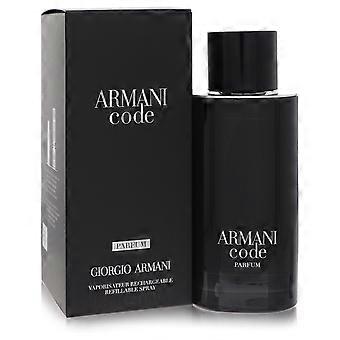  Armani Code by Giorgio Armani - Parfum Spray Relillable 4.2 oz - Men 