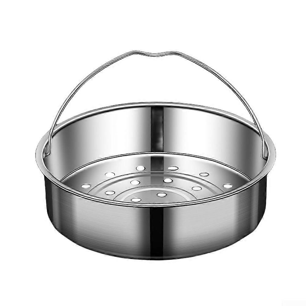 Stainless Steel Steamer Basket 22.5cm for Pots and Pans, Compact MultiFunction Insert