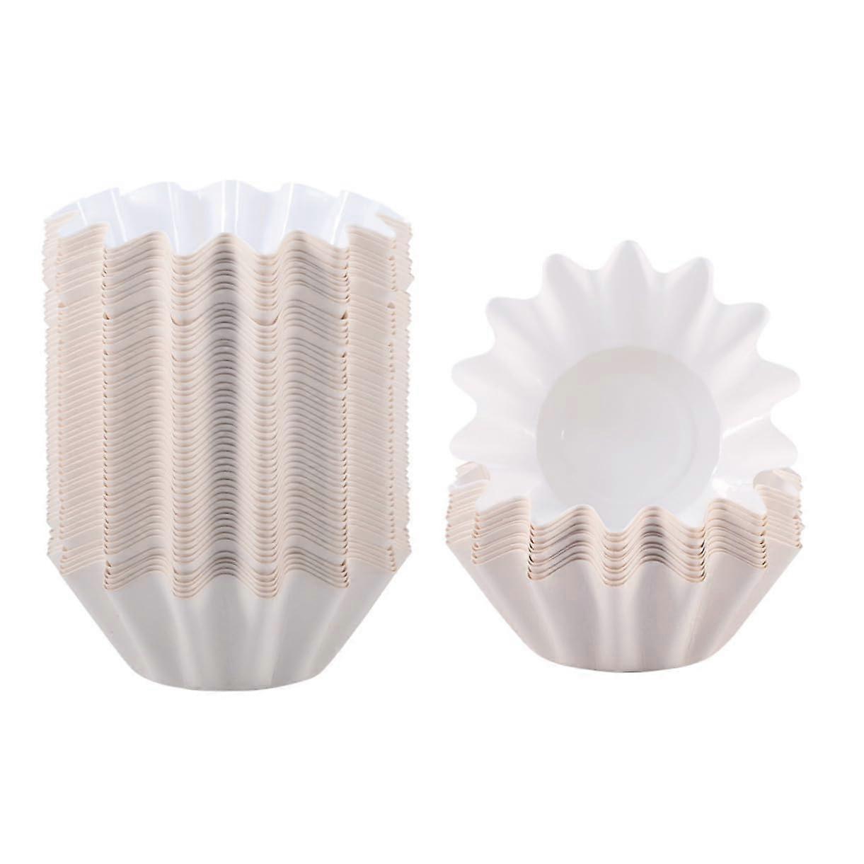 100pcs Heat Resistant Cupcake Liners Disposable Muffin Baking Cups for Even Baking and Easy Release