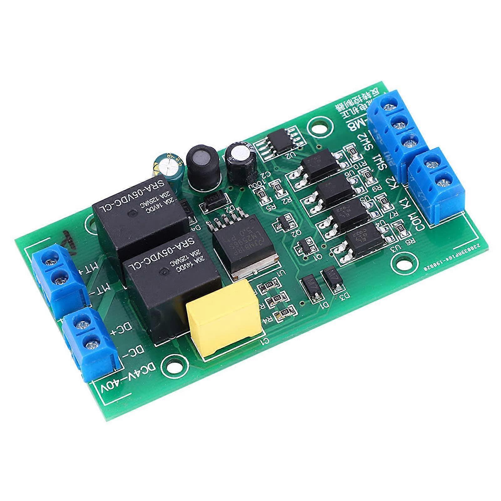 DC 6V40V DC Motor Controller with Forward Reverse Switch and Overcurrent Protection