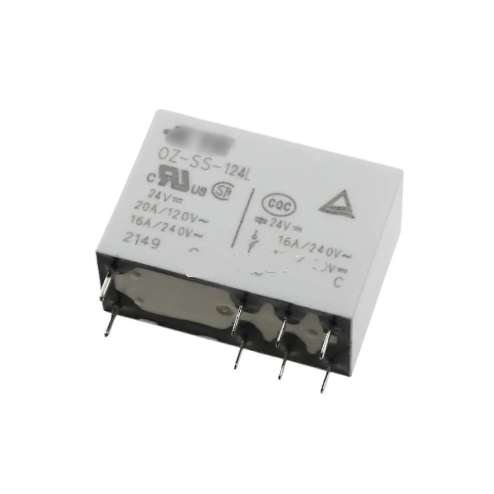 Relay 16A 240V Power Relay Switch with  Current Capacity and Durable Design 124L