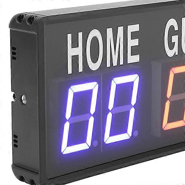 Electronic scoreboard, 5-level brightness + quick scoring, portable game scorekeeper