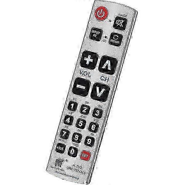 Seniors Elderly Large Button Universal Remote Control for Extra Large Jumbo Giant Remote C