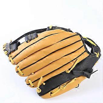 Profesjonalne rękawice baseballowe Młodzieżowe skórzane rękawice baseballowe dla dorosłych Rękawice treningowe do softballu 11,5 cala