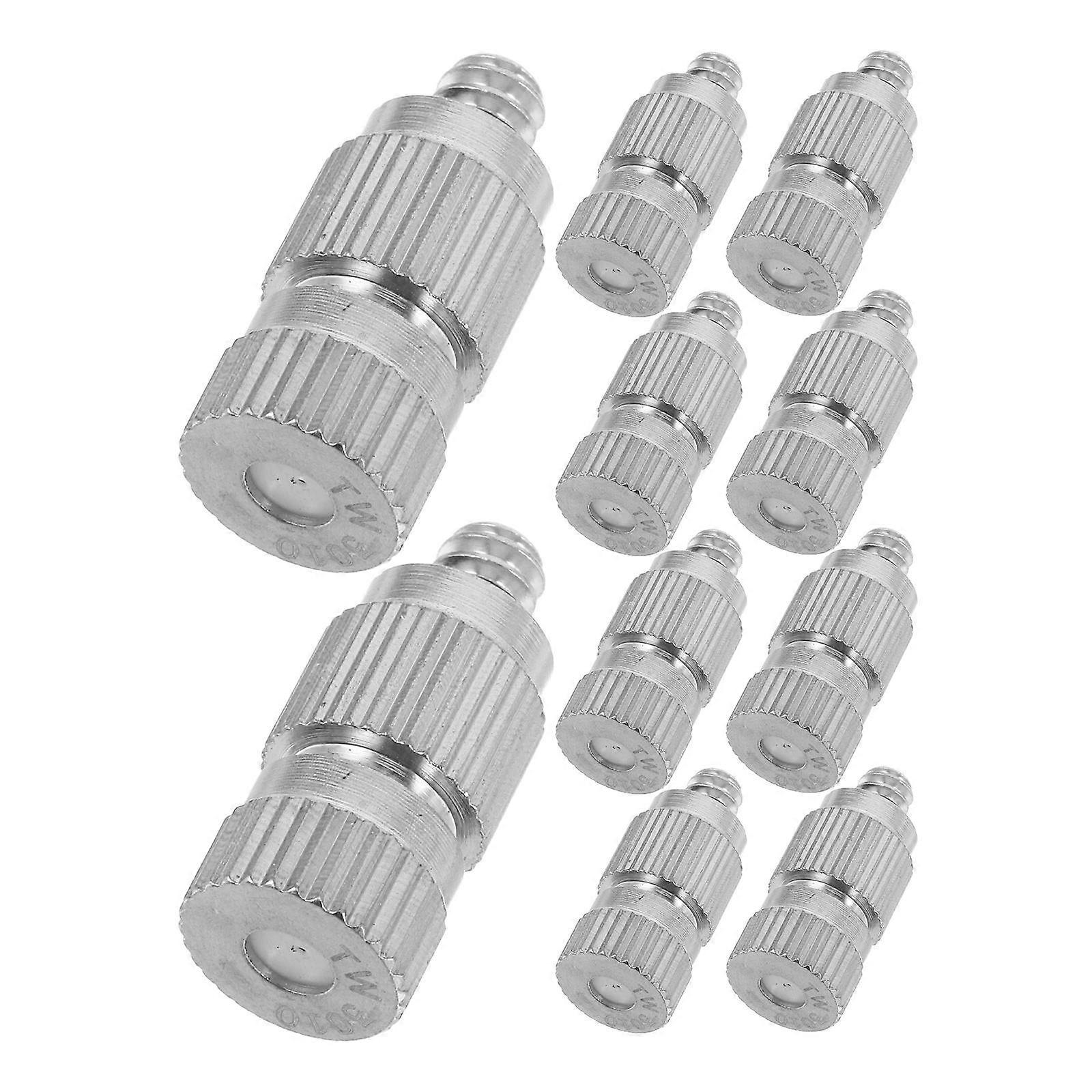 Silver High Pressure Nozzles Copper Sprayer for Spraying 20Pcs