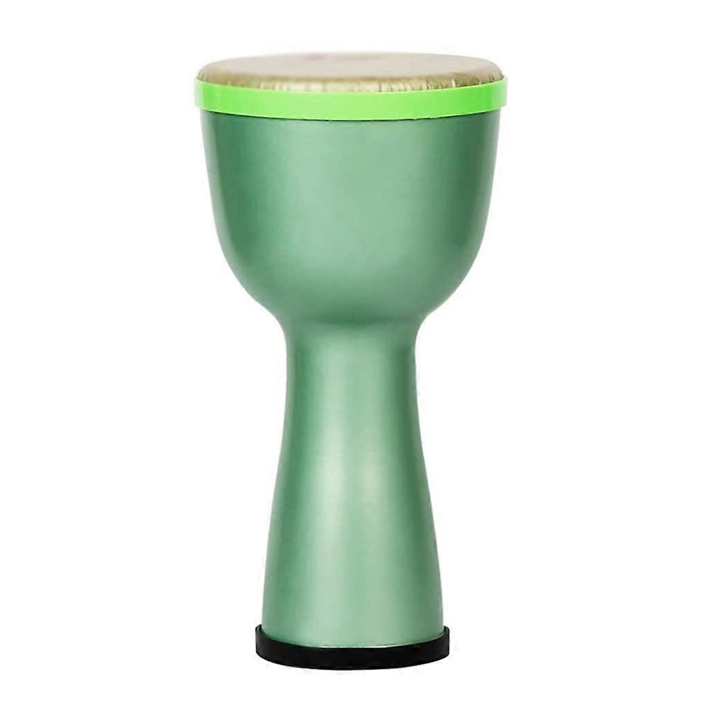 8 Inch African Djembe Drum with Adjustable Shoulder Strap and Shaker Eggs Lightweight ABS