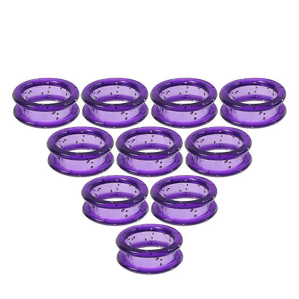 Soft Silicone Scissor Finger Rings Grooming Shear Inserts 20Pcs Pack