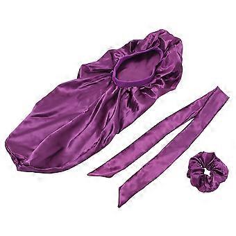 Night Hair Cap Hair Care Sleeping Cap Women Sleep Hat 27.5X20.5X2.5CM 1Set