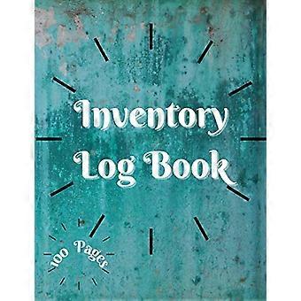 Registre d'inventaire : Grand registre d'inventaire – 100 pages pour entreprise et domicile – Reliure collée – Registre d'inventaire simple pour stock professionnel ou personnel