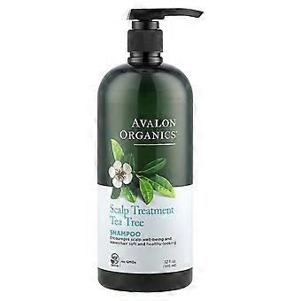 Avalon Organics, Shampoo, Scalp Treatment, Tea Tree, 32 fl oz (946 ml)