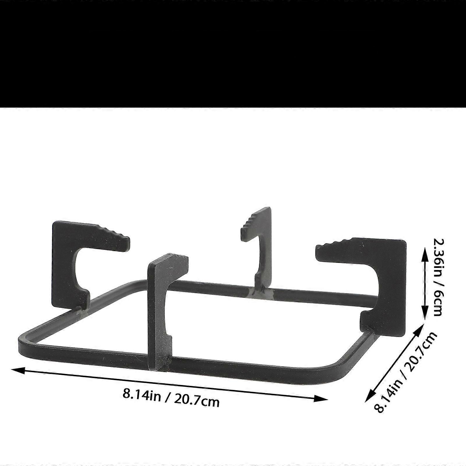 Gas Stove Rack Cast Iron Kitchen Accessory with Practical Function 1Pcs