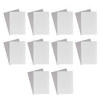10 Pack A4 20 x 29cm 120 Pieces Blank Dye Sublimation Puzzles DIY Kit