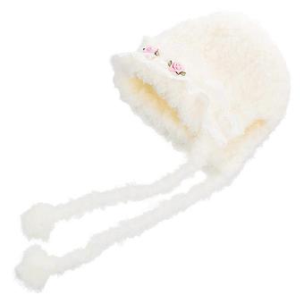 Gorro de inverno para recém-nascido com protetores de orelha, proporcionando calor em um único gorro de tricô fofo.