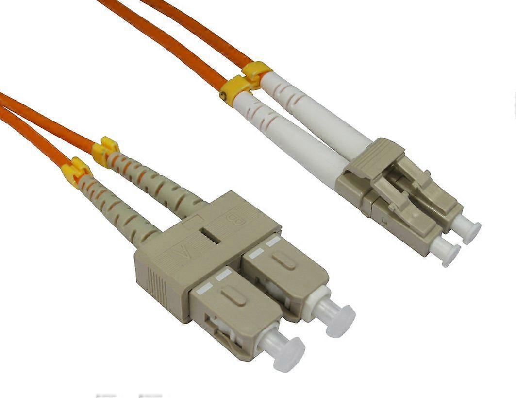 CMS Cables 2m OM2 Fibre Optic Cable LC - SC (Multi Mode)