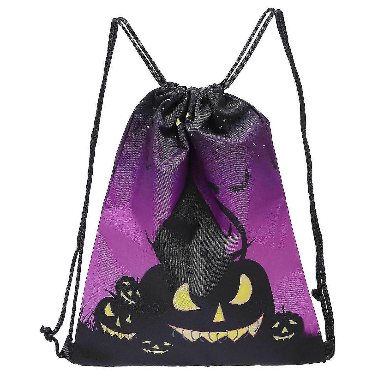 Drawstring Bag for Halloween for Storage Use 5Pcs Gym String
