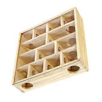 Holz Chinchilla Labyrinth Interessant Labyrinth Spielzeug Haushalt Maus Labyrinth Hamster Zubehör