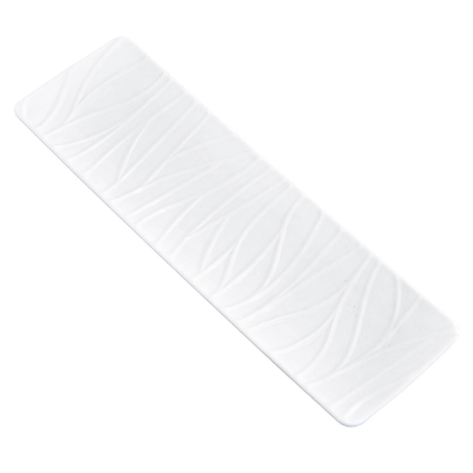 Rectangular Sushi Plate Tree Texture Serving Tray Barbecue Platter