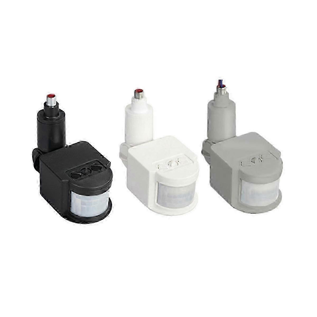 Outdoor Wall-Mounted LED Motion Sensor Light with PIR Detection, Auto Timer, 110V Security Lighting