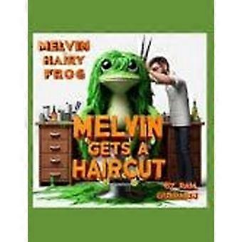 Melvin the hairy frog gets a haircut