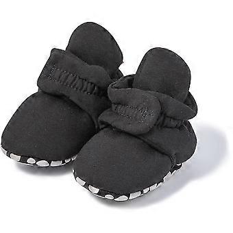 Pasgeboren Baby Sokken Baby Jongen Meisje Zachte Fleece Laarsjes Blijven Op Baby Slippers Sokken Schoen Non Skid Gripper Peuter Eerste Wandelaars Winter Enkel Wieg Schoenen