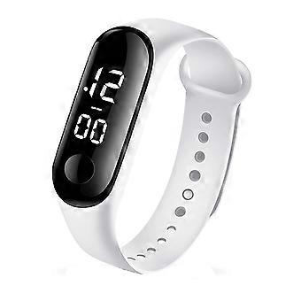 1 Pc Fashion Digital Led Sports Watch Unisex Silicone Band Wrist Watches Men Women Fashion Simple