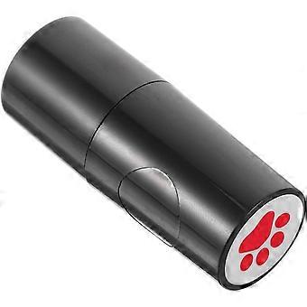 Golfbalstempel met pootafdruk, rood, 57 cm, sneldrogend, waterdicht, plastic, multifunctioneel, creatief, draagbaar voor golfers.