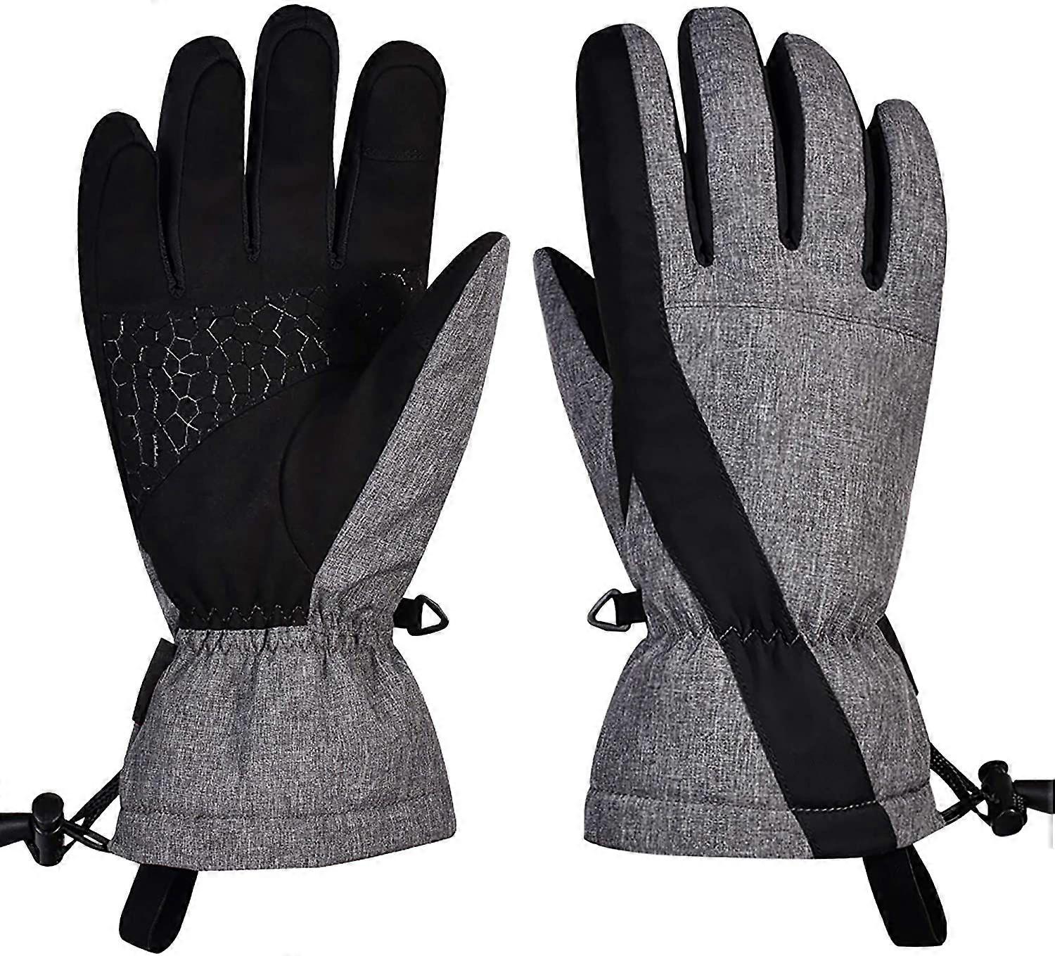 Ski Gloves Waterproof Snow Gloves Windproof Winter Touchscreen Gloves