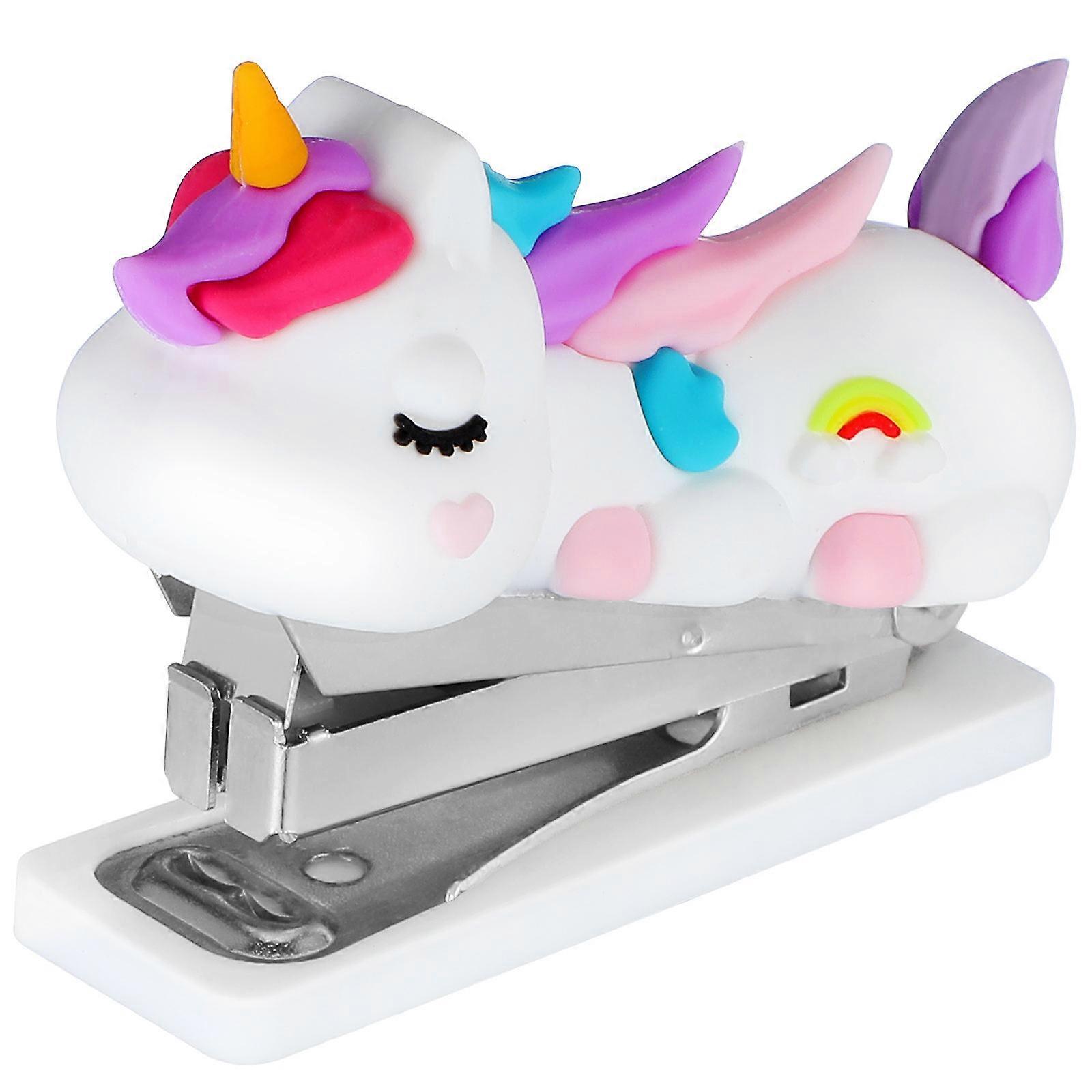 Cute Stapler Unicorn Stapler Students Stapler Hand Stapler Handheld Stapler Home Office Stapler