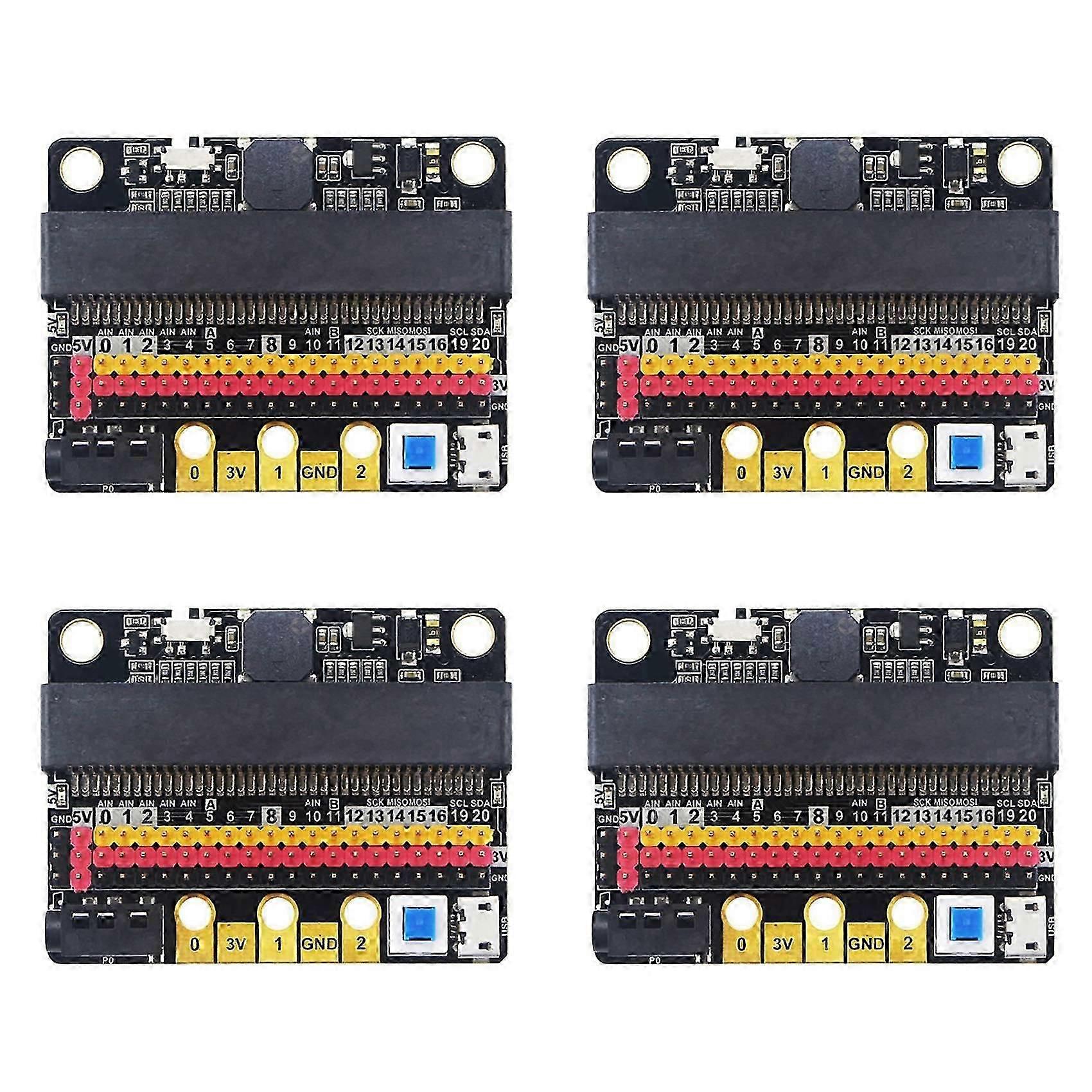 4X for Microbit Expansion Board IO BIT V2.0 Micro:Bit Horizontal Adapter Plate