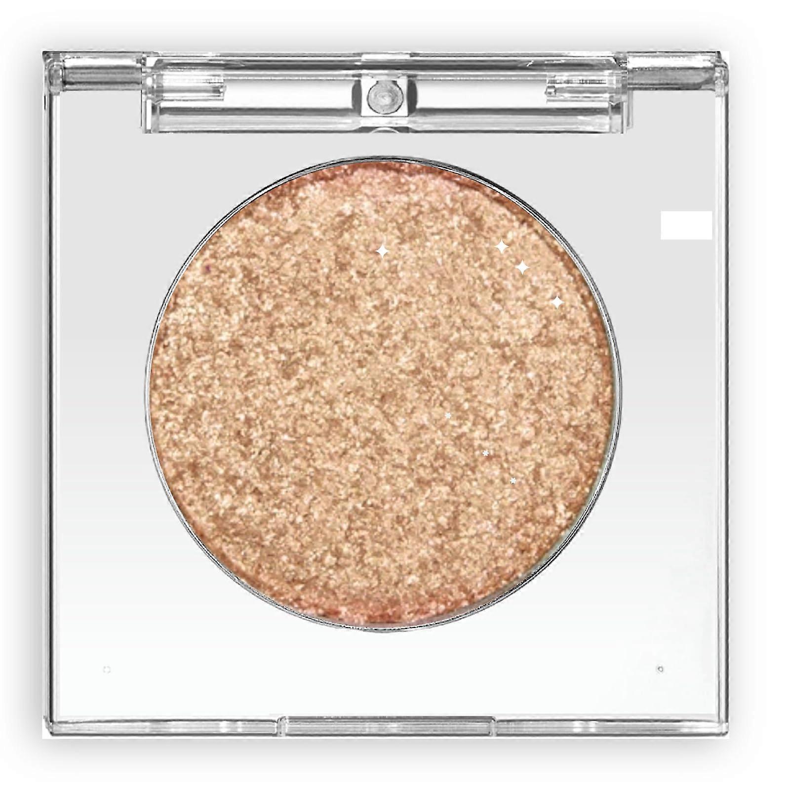 Metallic Eyeshadow, Longlasting Shimmer Effect, Creampowder Hybrid Texture