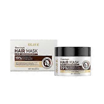 Heat Protection Hair Mask with Collagen & Keratin  Nourish, Smooth, Frizz-Free