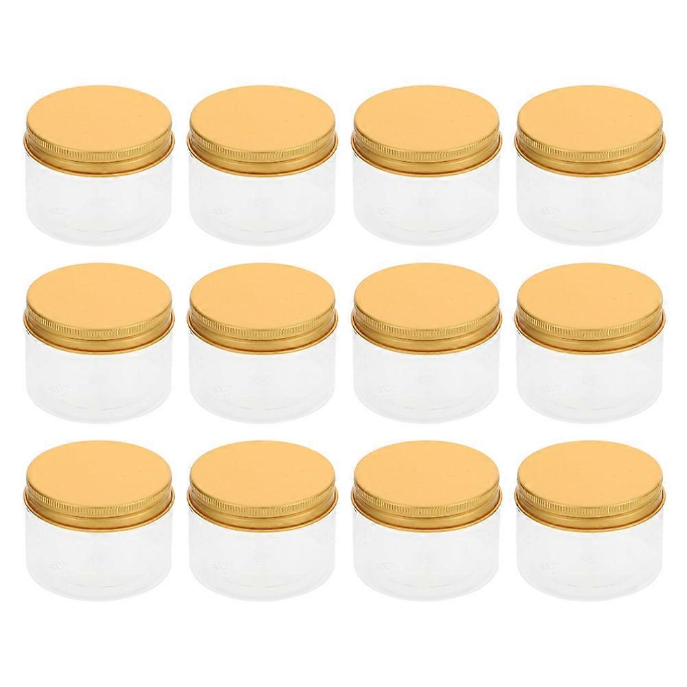 Face Mask Bottle Empty Cream Container for Storage 12Sets Refillable Bottles
