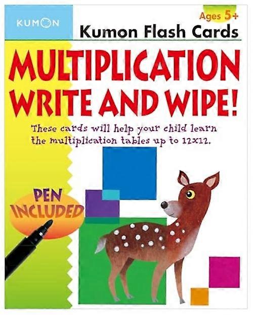 Multiplication Write & Wipe Flashcards