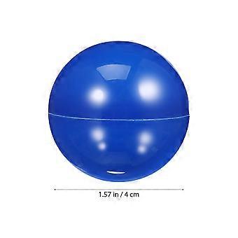 25pcs Lotterie Kugeln Kunststoff Hohlkugel Tisch Aktivität Bälle Pong Bälle für Spiel Party Dekoration 40mm Durchmesser Blau