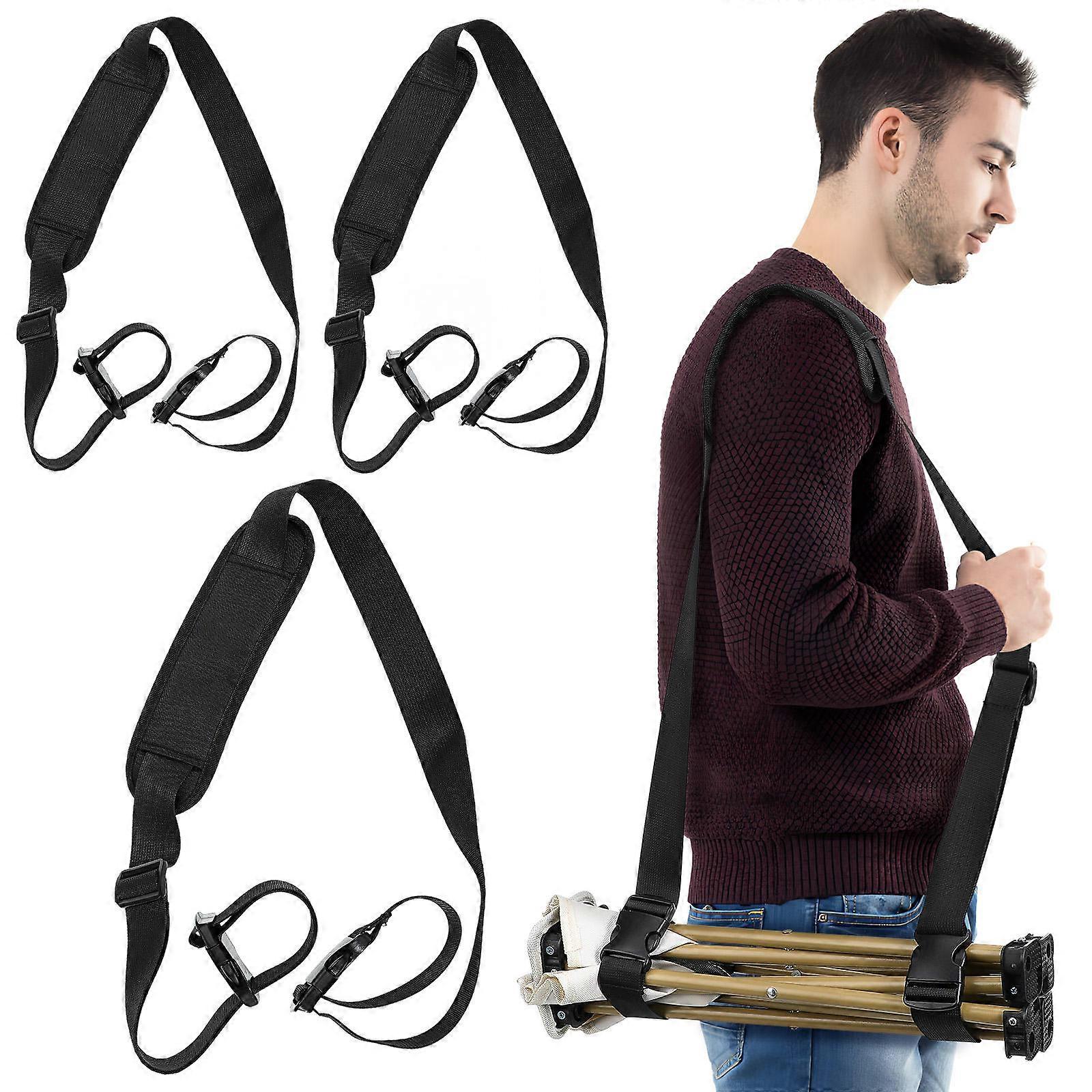 Yoga Carrying Strap Adjustable Cushioned Shoulder Strap 3Pcs Set