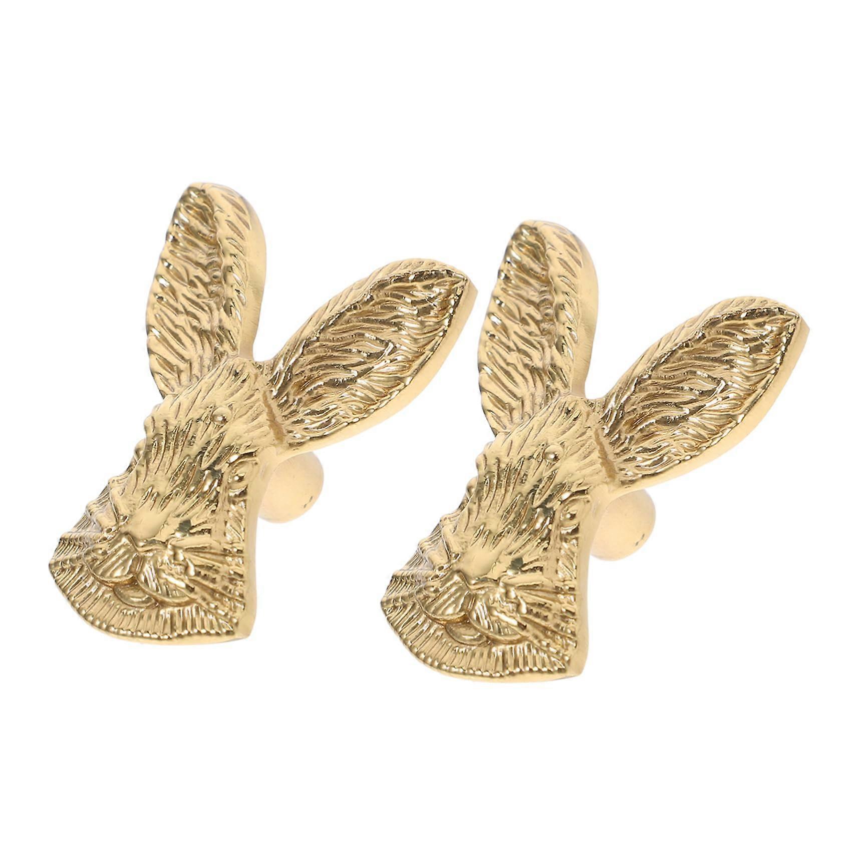 2pcs Decorative Cabinet Knobs and Drawer Pulls for Dresser and Kitchen, Durable Easy Install Design