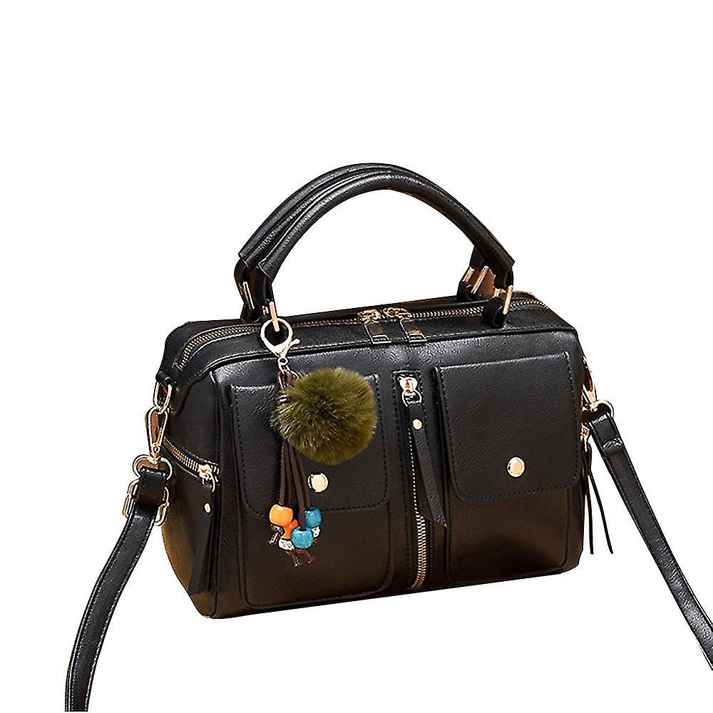 Kvinnor Läder Handväska Damer Axelväskor Messenger Väskor Kvinnor Tote Väska