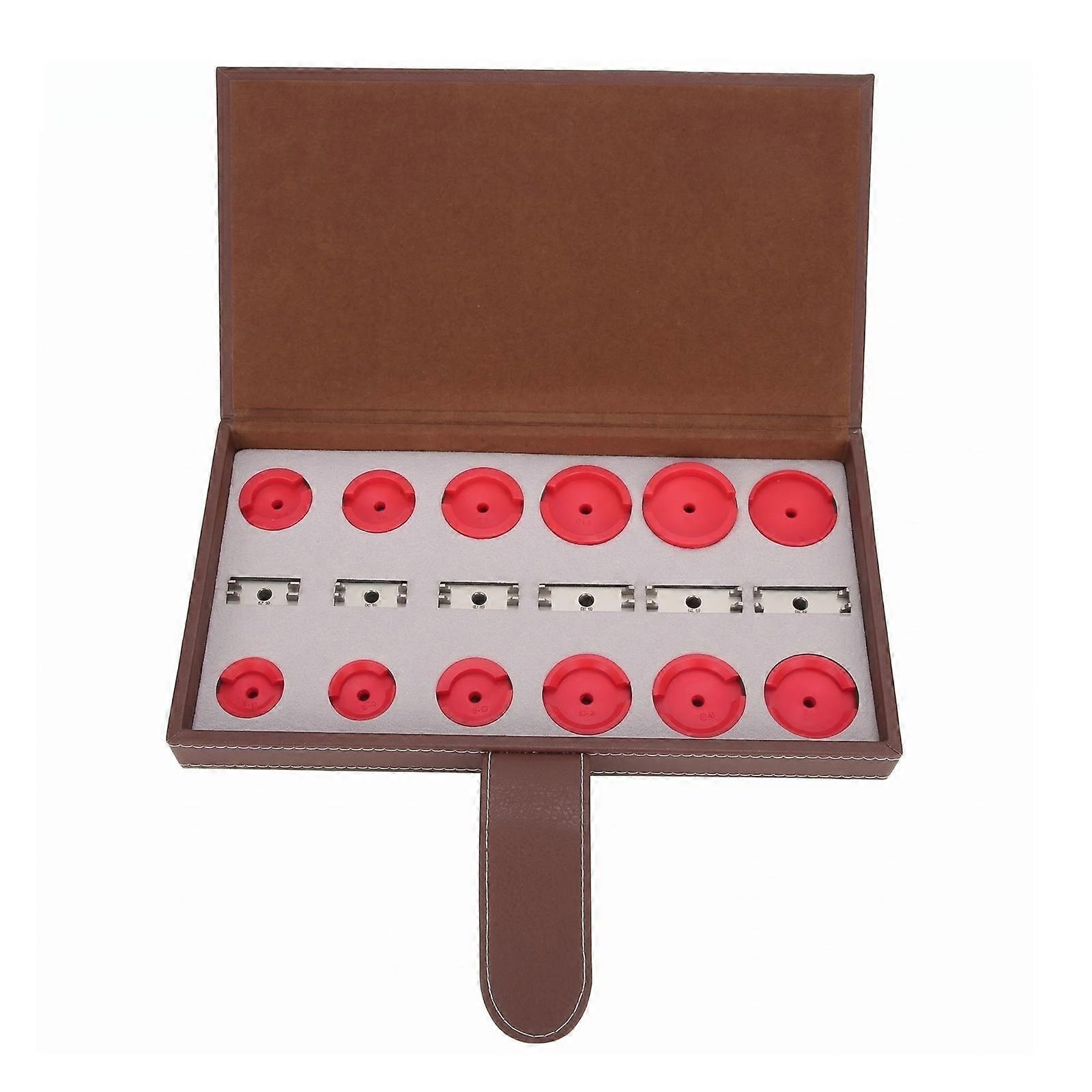 Watch Press Tool Kit Custom-Shaped Insert Watch Case Opener Kit Hinged Lid for