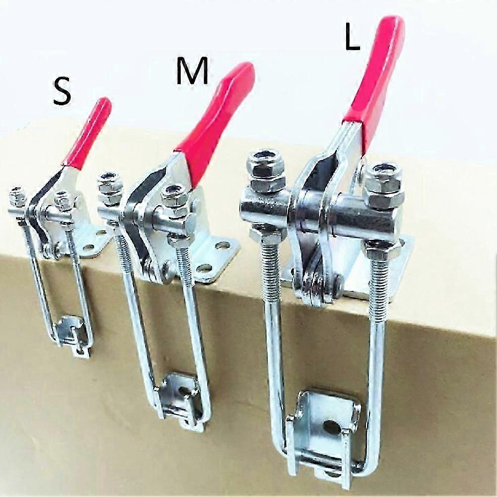 90 Degree Mechanical Iron Quick Holding Latch Type Pull Toggle Locking Clamp QinHai AB